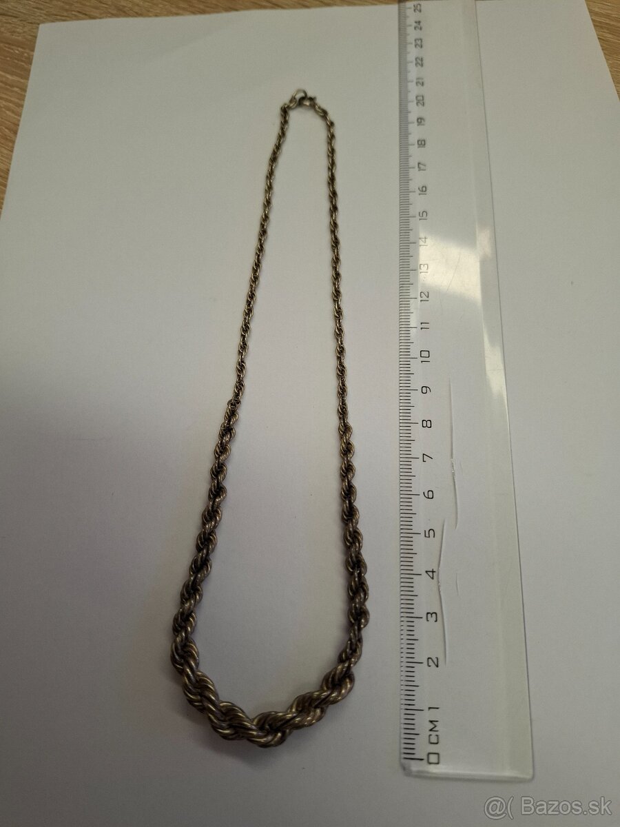 Strieborný náhrdelník