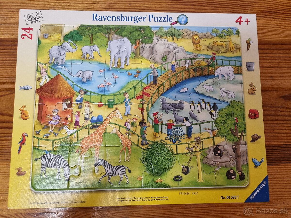 2x24ks puzzle Ravensburger na doske