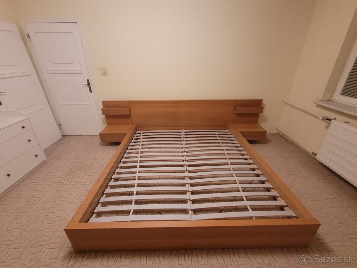 Predám manželskú posteľ - zachovalý stav