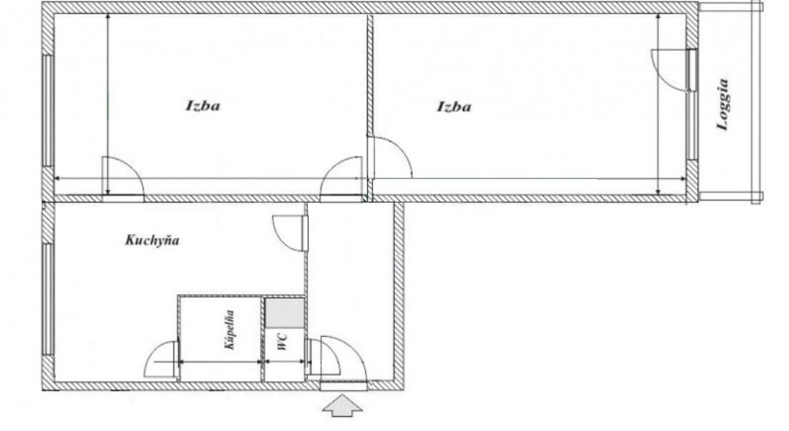 Predám 2i byt Zvolen - Môťová