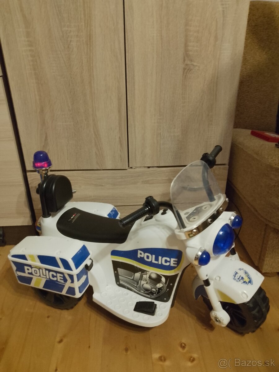 Elektrická detská motorka