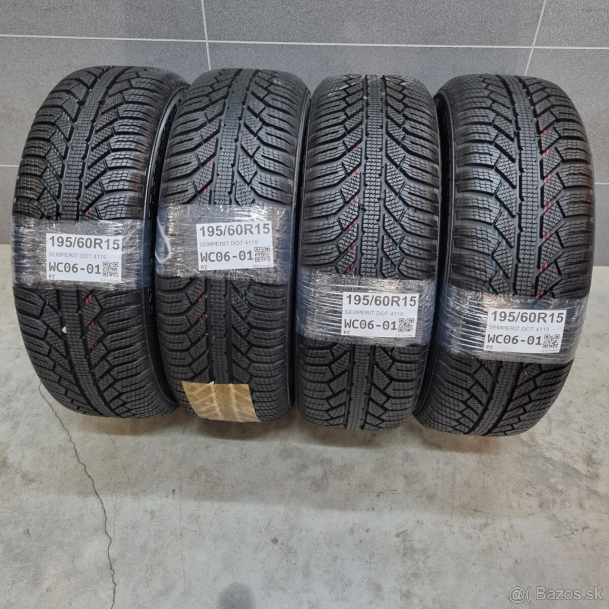 Zimné pneumatiky 195/60 R15 SEMPERIT