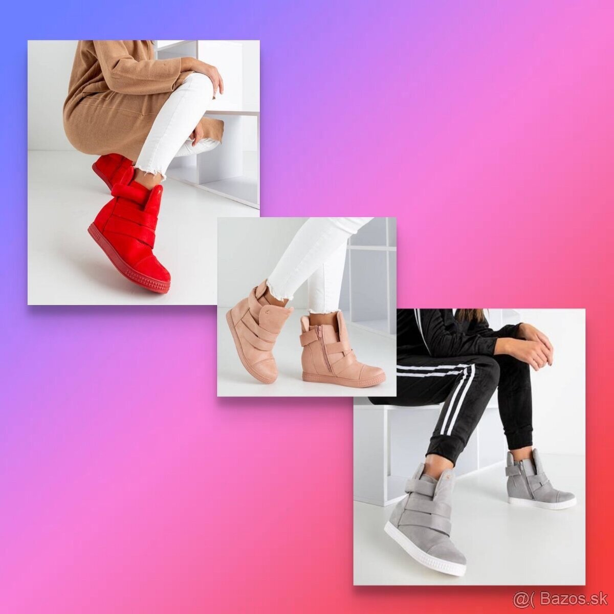 Topanky na platforme Nové