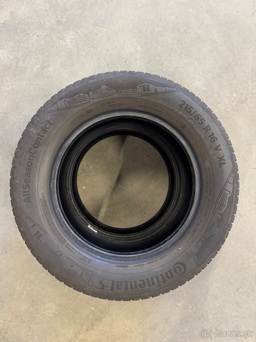 Celoročné pneumatiky continental 215/65R16