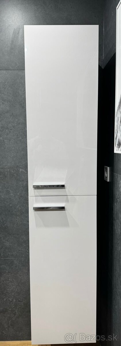 Kupelnova Skrinka Royal White 35x35x162cm