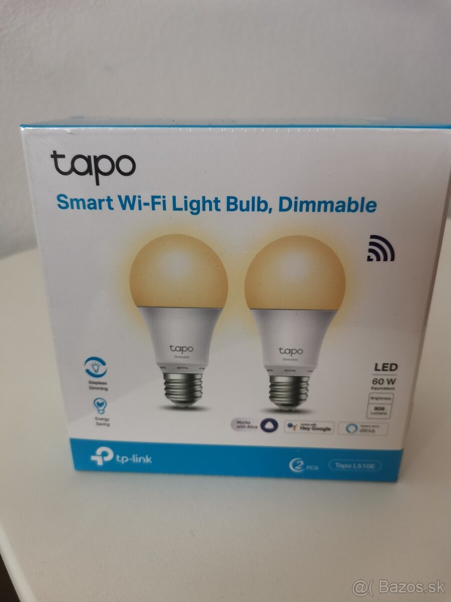 TP-Link Tapo L510E (2-pack) led wifi smart ziarovka