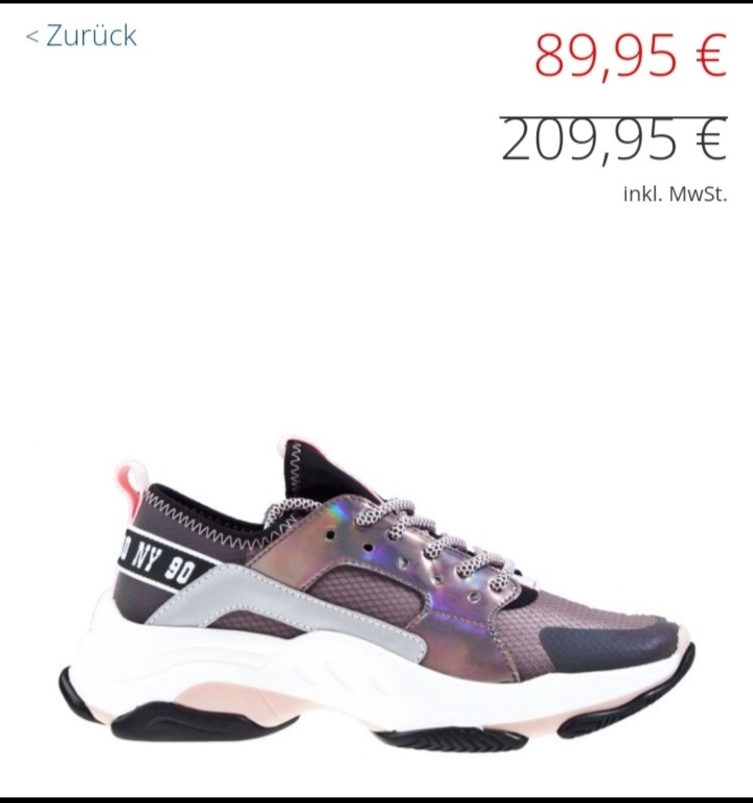 Fialové ružové tenisky Steve Madden Ajax veľ. 38