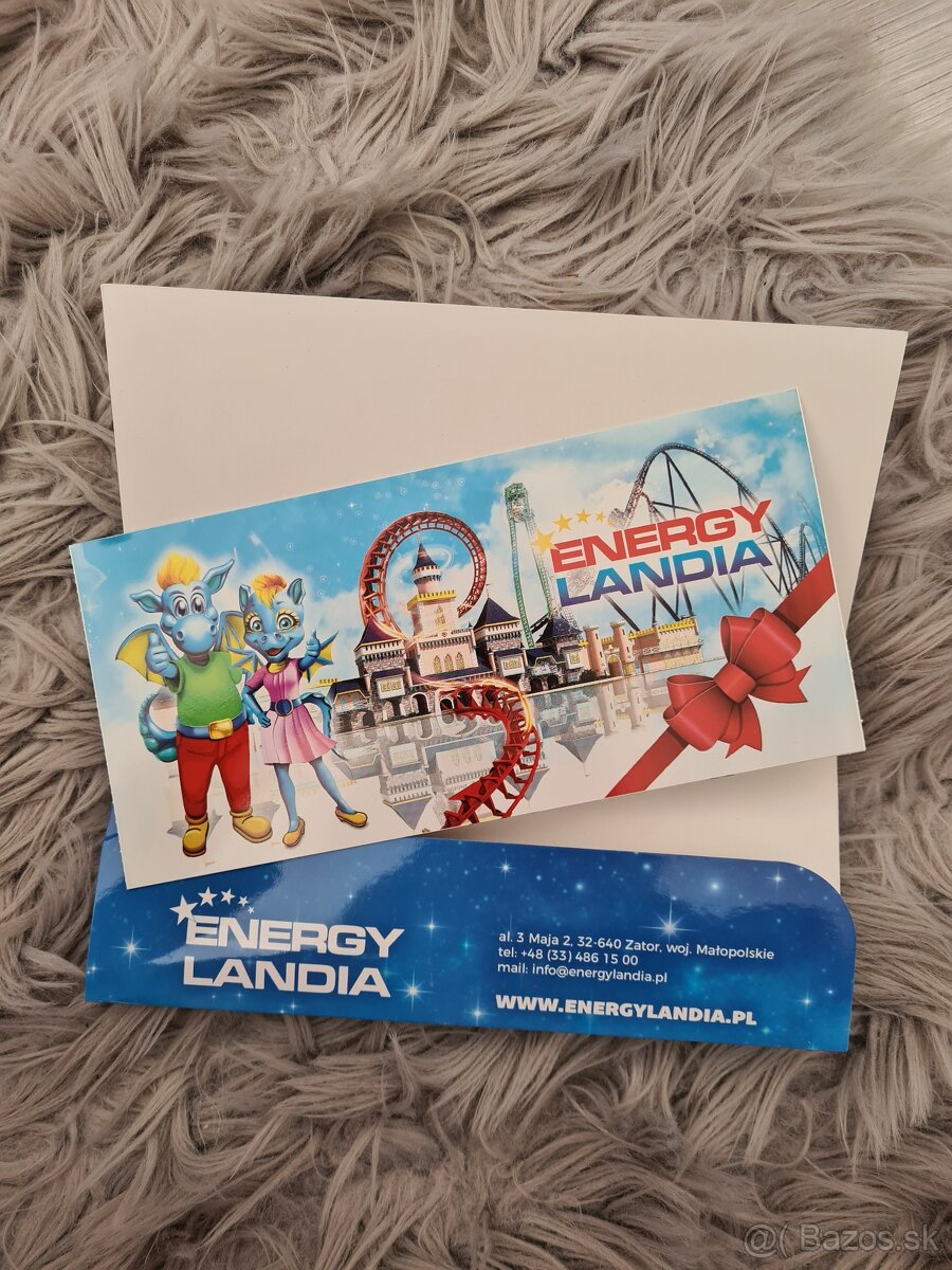 Energylandia 2 lístky