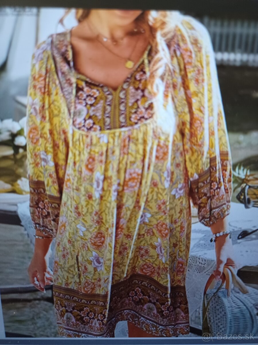 dámske letné šaty XL