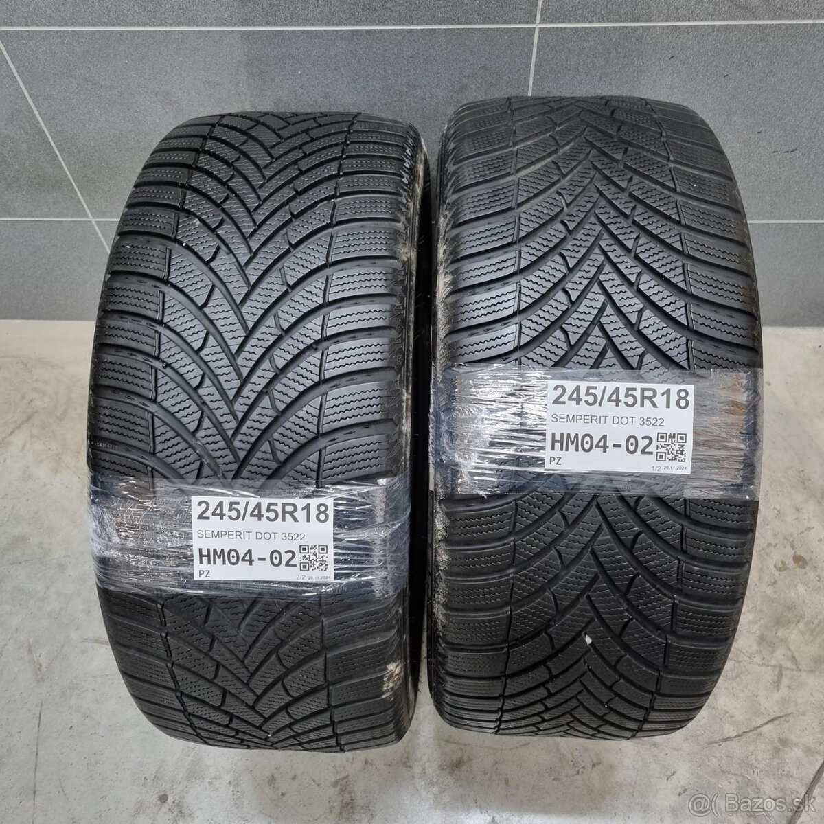 Zimné pneumatiky 245/45 R18 SEMPERIT DOT3522