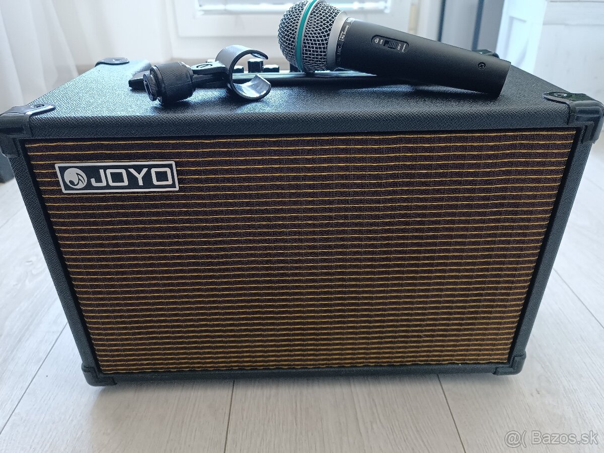 Akustický zosilovač JOYO AC-40 s mikrofónom MB 85 Dynam