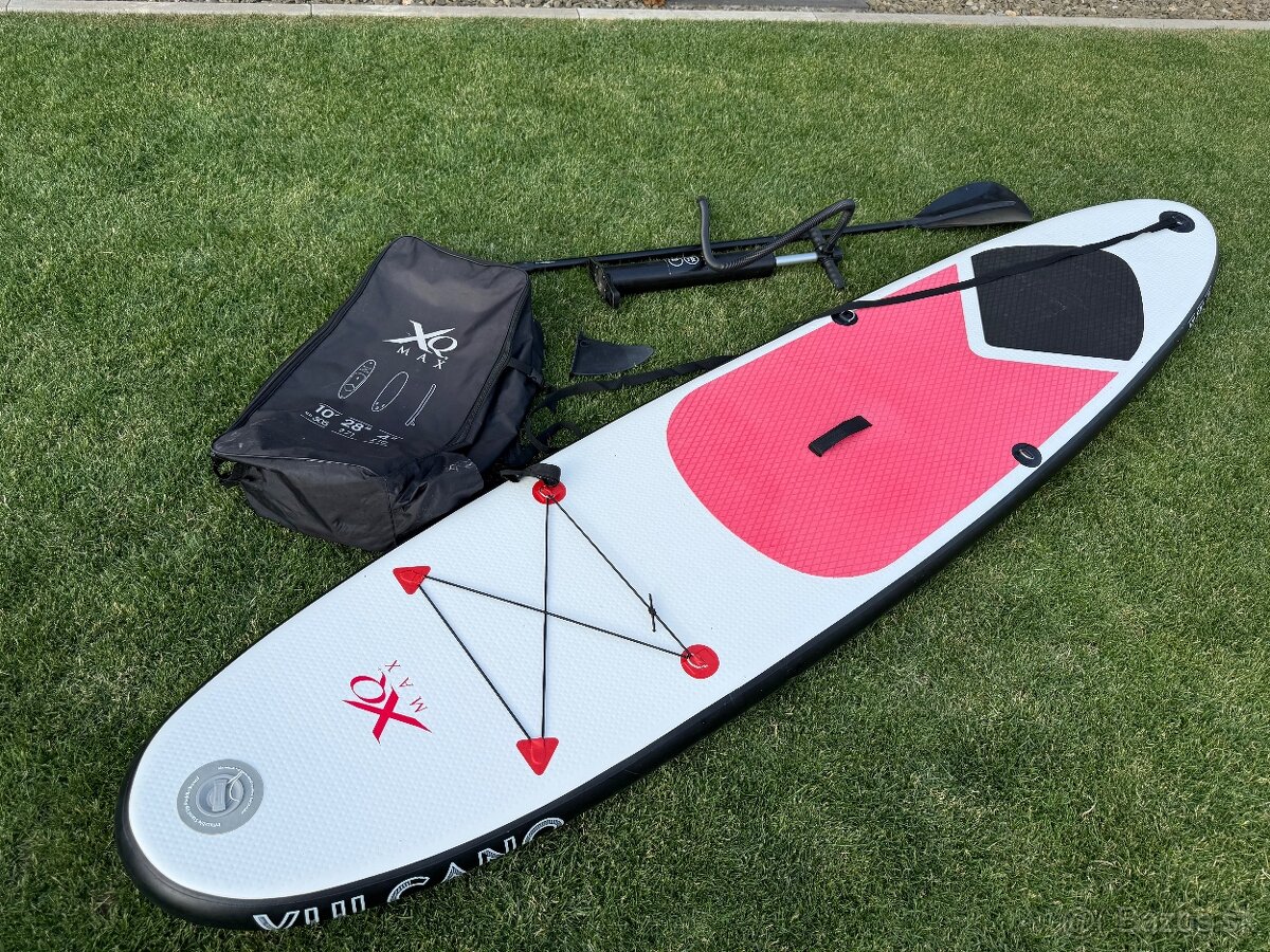 Predám Paddleboard XQ MAX SUP 305 - RED VULCANO SET