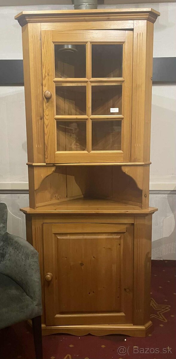 rohova komoda, vyska 206 cm, s 93 cm, roh 64 x 64 cm, neposk