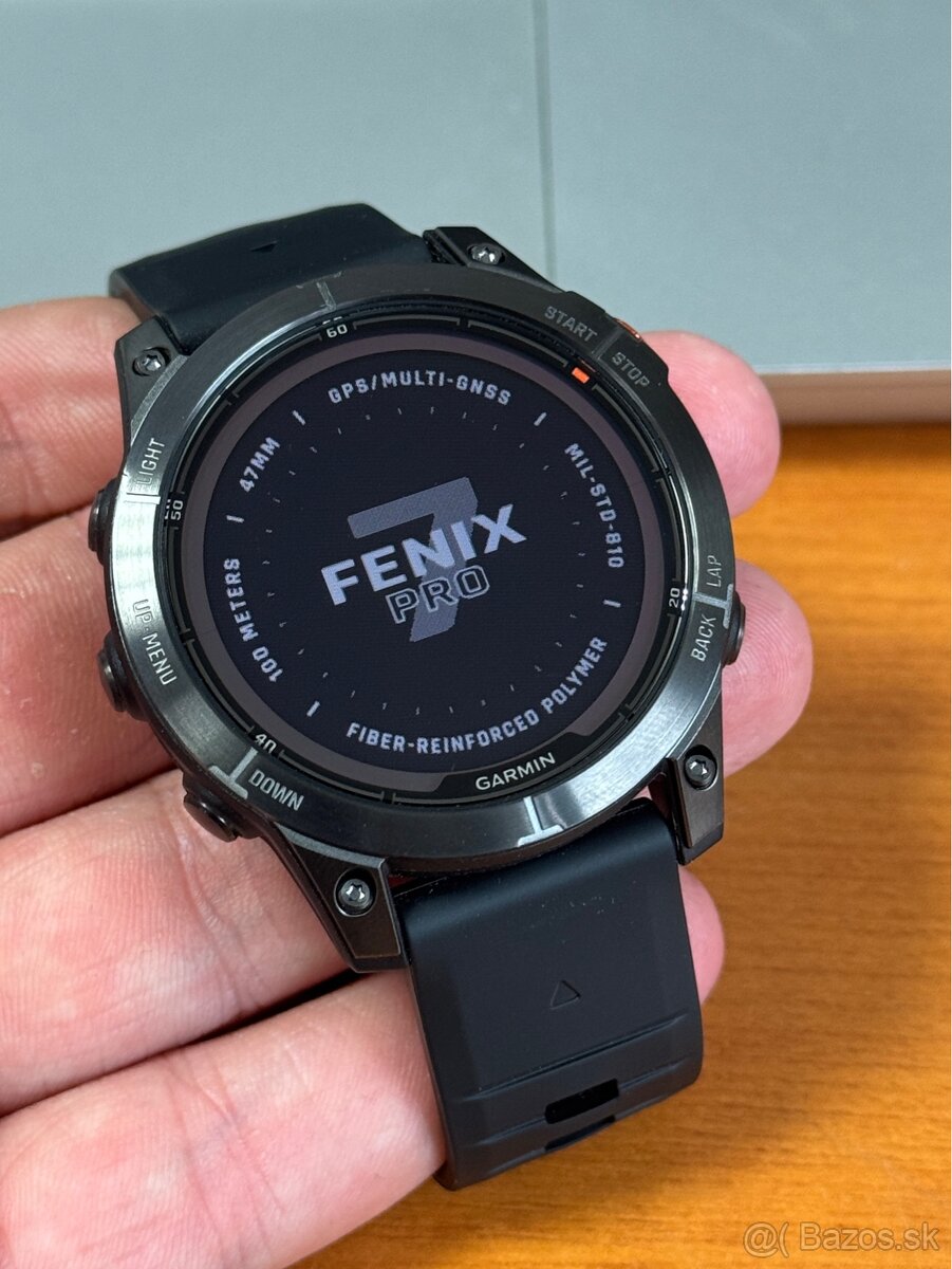 Garmin Fenix 7 Pro Solar - výstavný kus