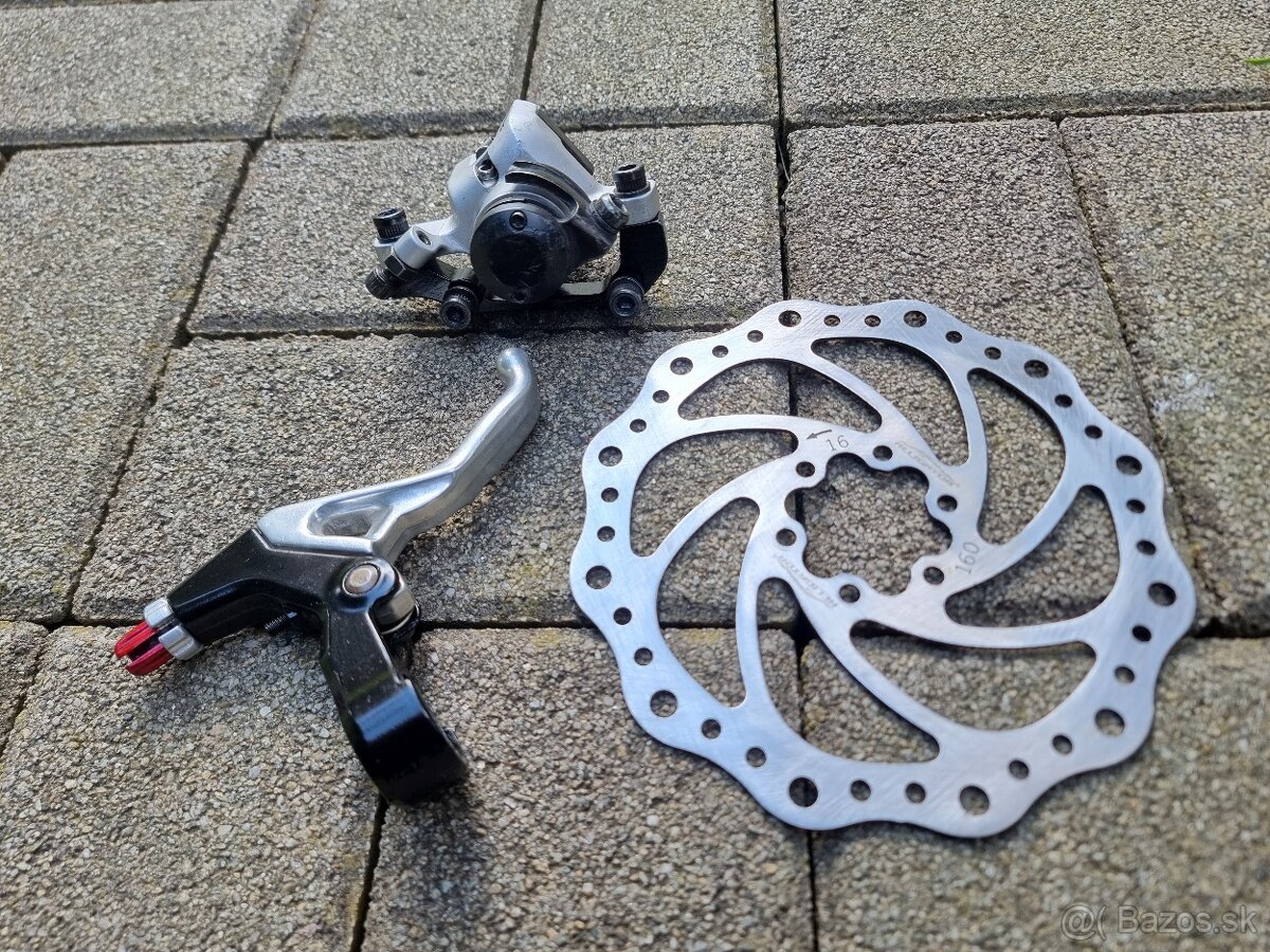Mechanicky brzdovy strmen Shimano + packa