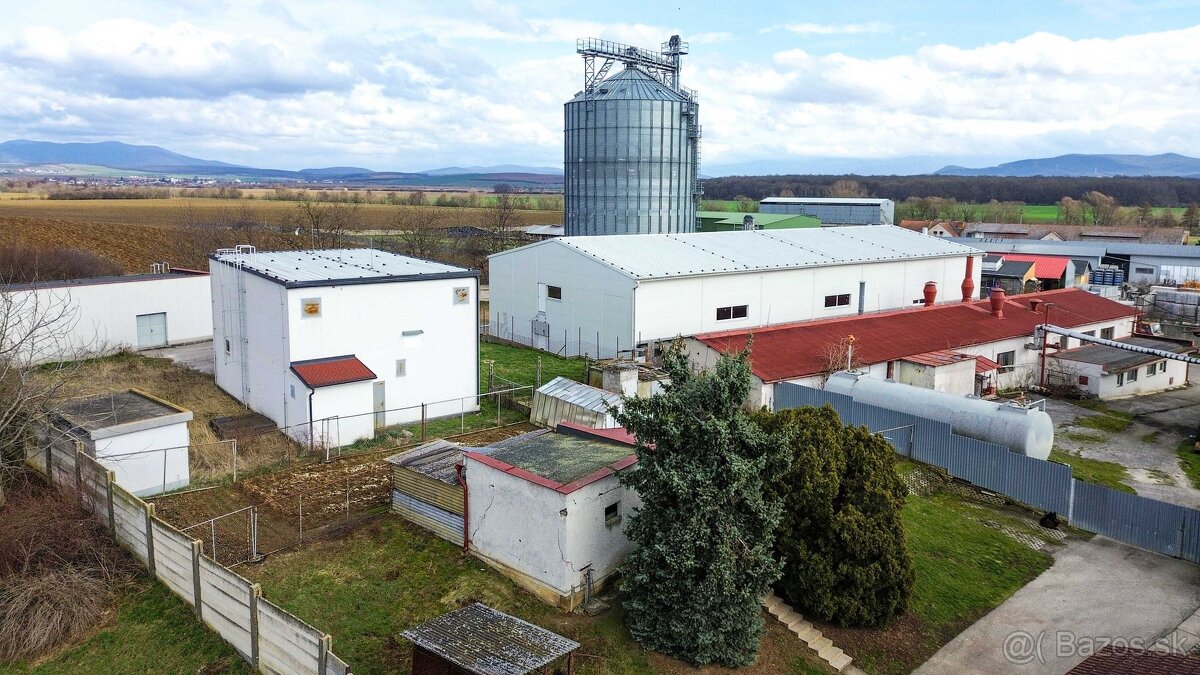 Ponúkame na predaj výrobný areál liehovaru v obci Nadlice ok