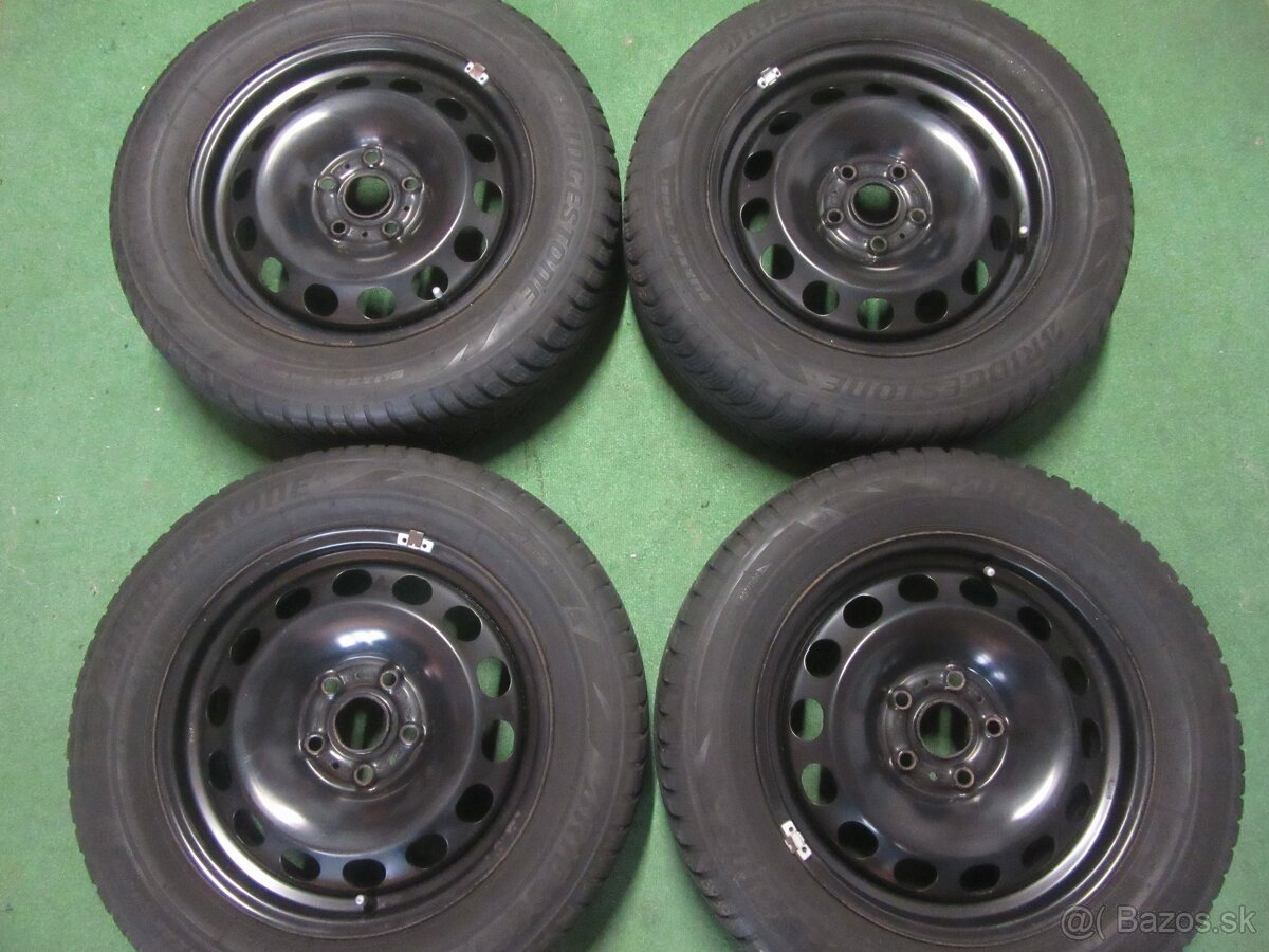 R16 Zimná sada Seat Ateca rozteč 5x112 205/60R16 bridgestone