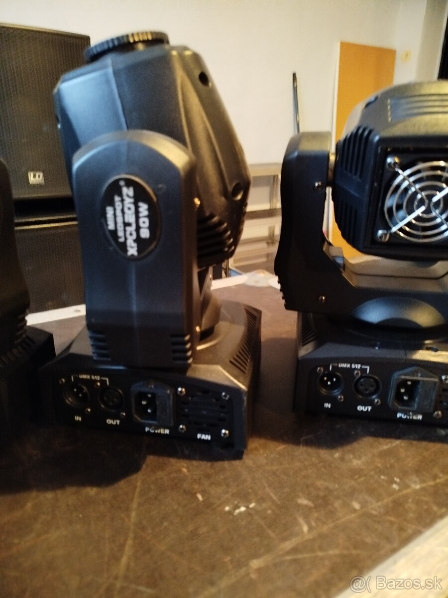 LED mini hlava 90w 4x