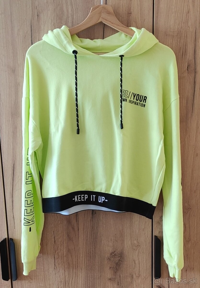 Dámska cropped mikina