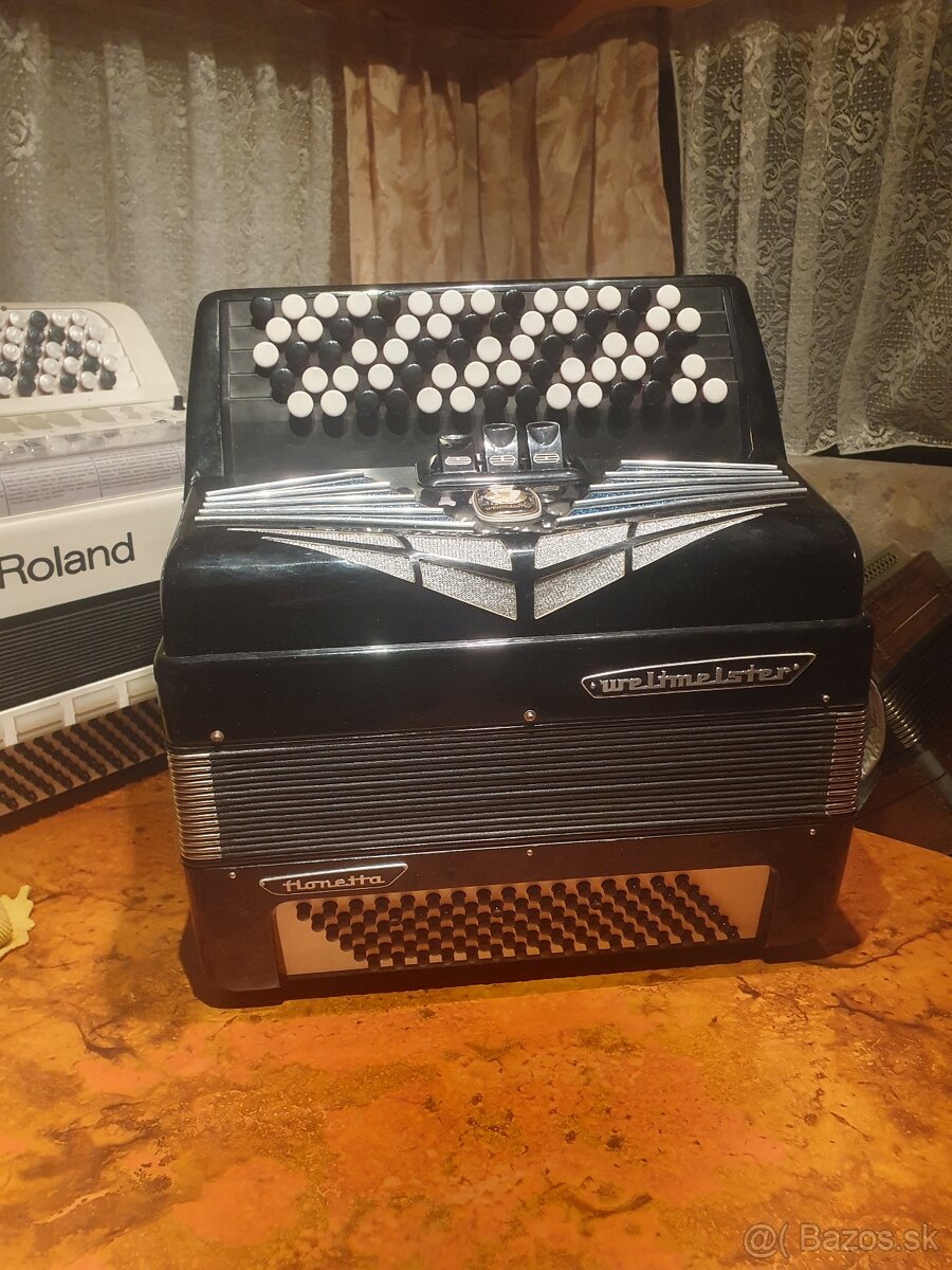 Knoflíková harmonika Weltmeister Honetta