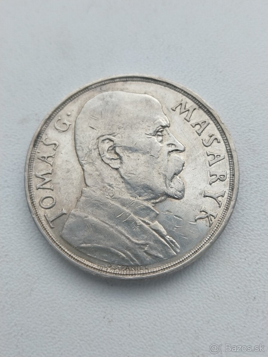 Mince strieborná medaila T.G.Masaryk