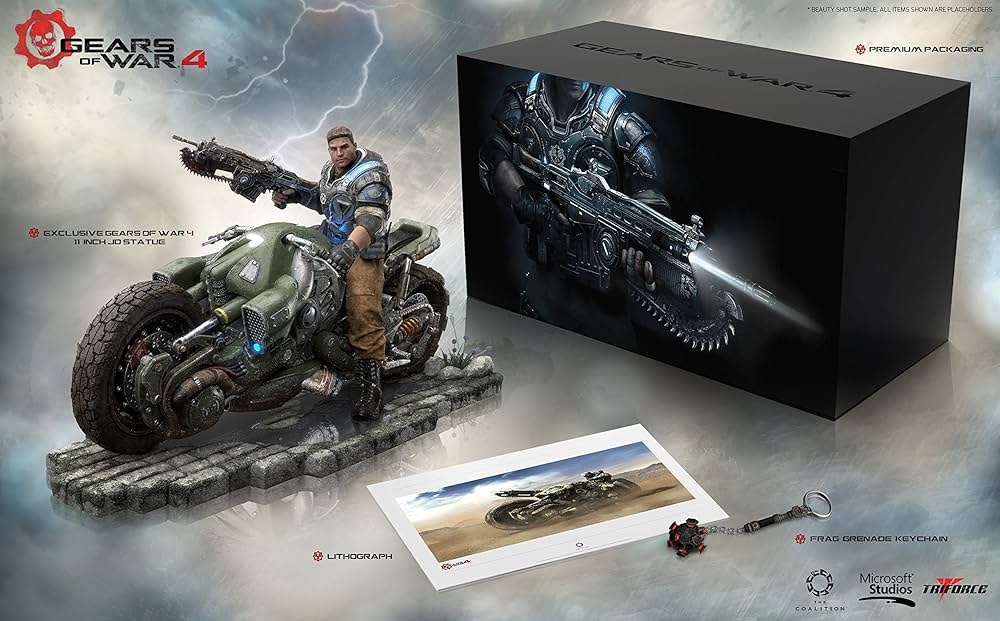 Gears of War 4 Collectors box