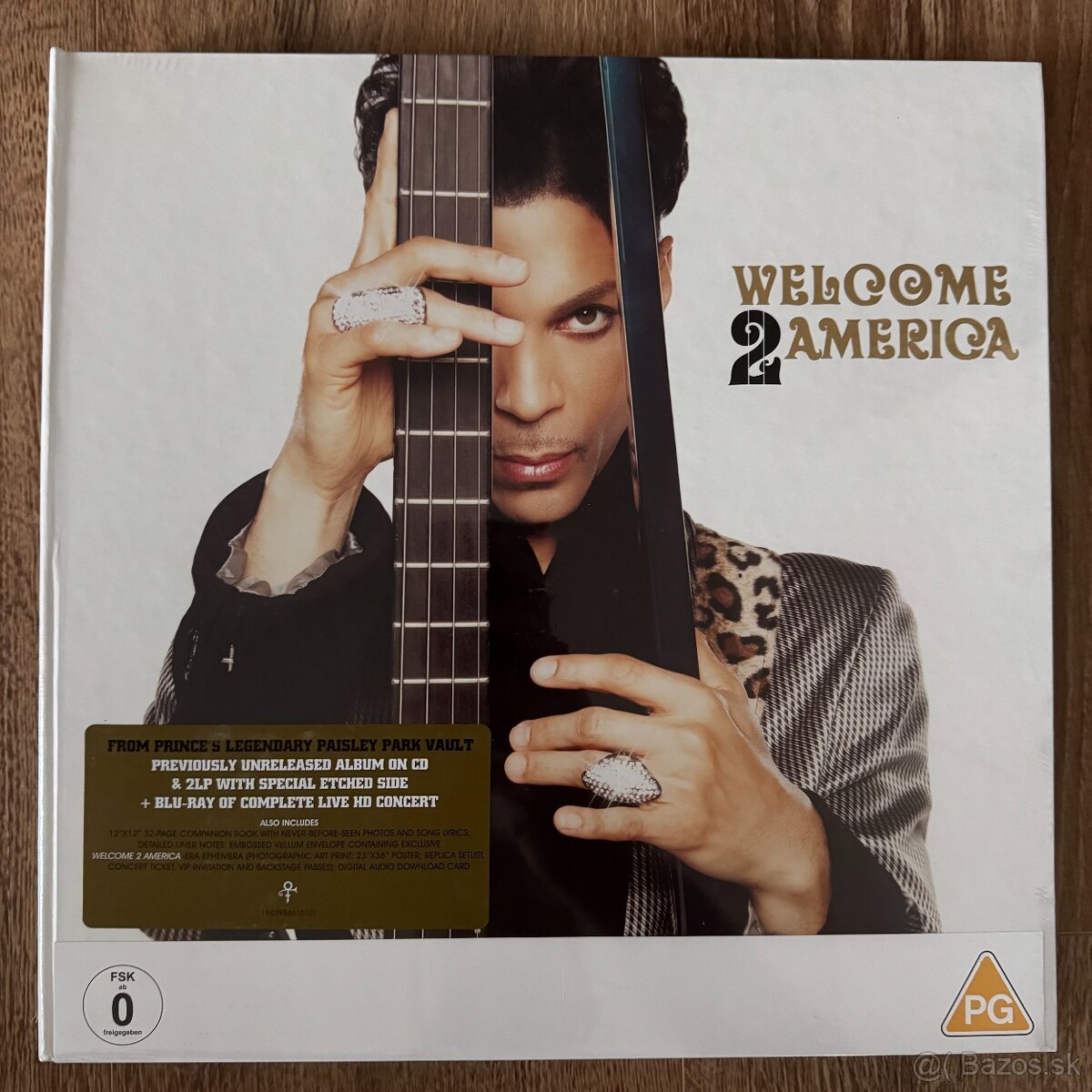 Prince - Welcome 2 America 2 x Lps + Blu-Ray + CD