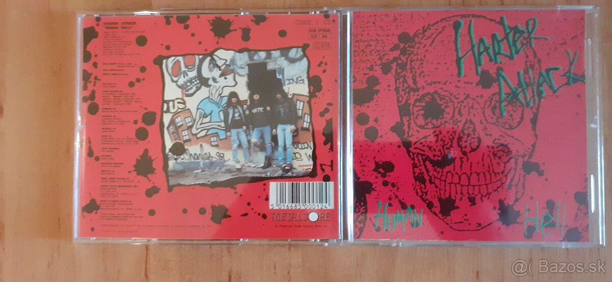 metal CD - HARTHER ATTACK - Human Hell