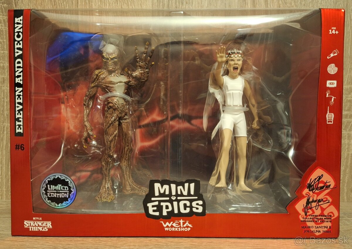 Mini Epics - Eleven and Vecna zberateľské figurky