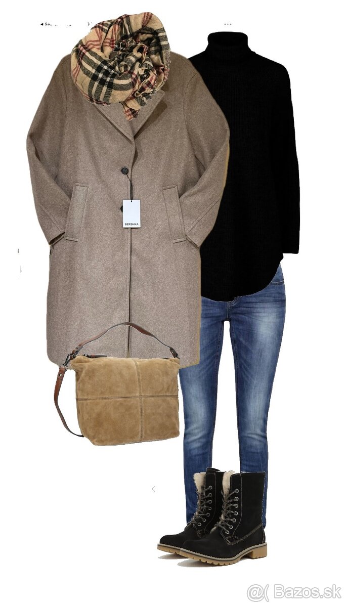 Novy damsky kabat Bershka