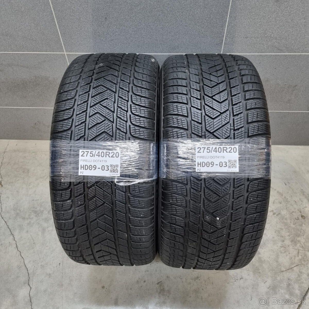 Zimné pneumatiky 275/40 R20 PIRELLI
