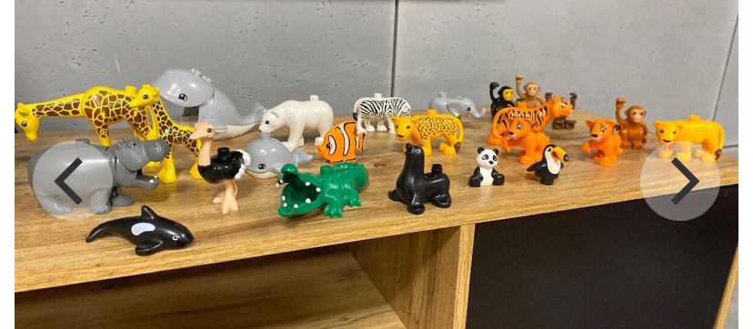 Lego duplo zvieratka zoo