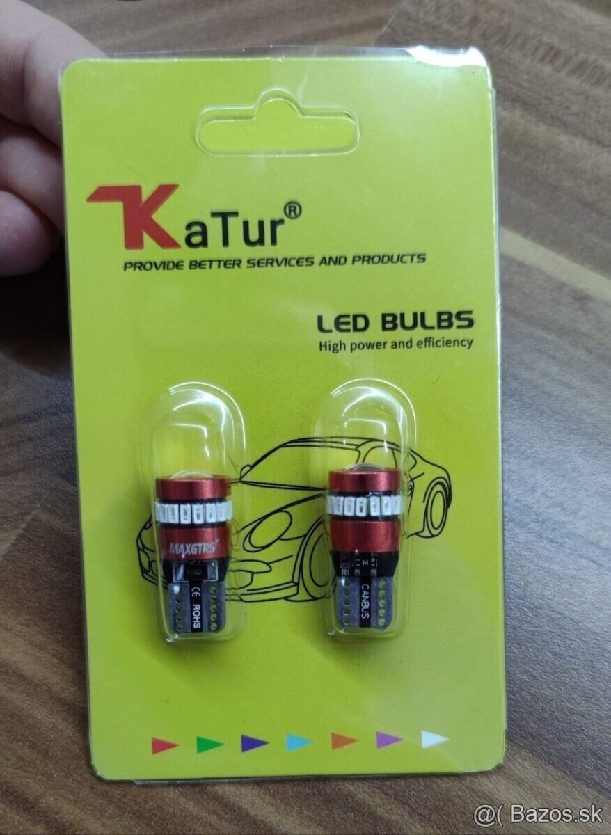 Predám 2 ks 5W červené LED, stroboskop