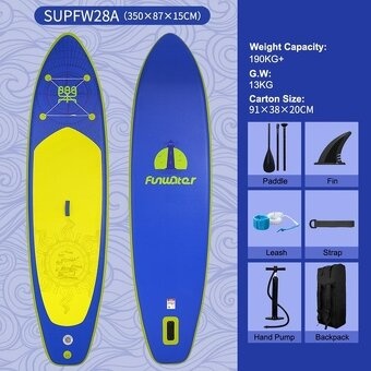 Paddleboard vzor kormidlo