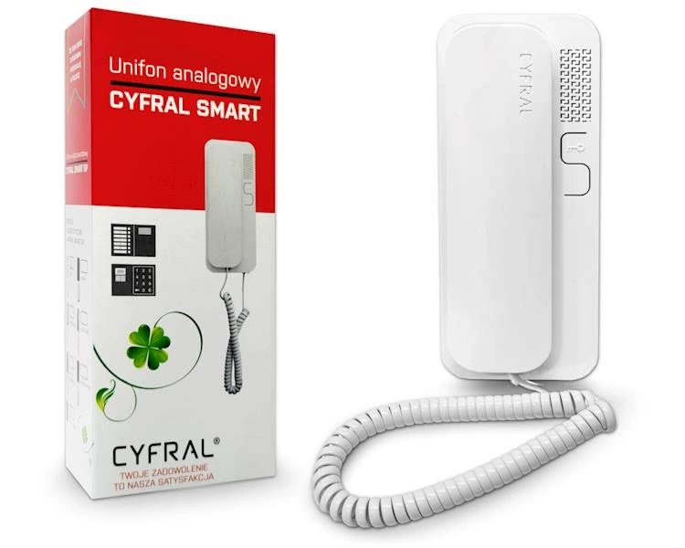 Domový telefón Cyfral Smart 2P biely