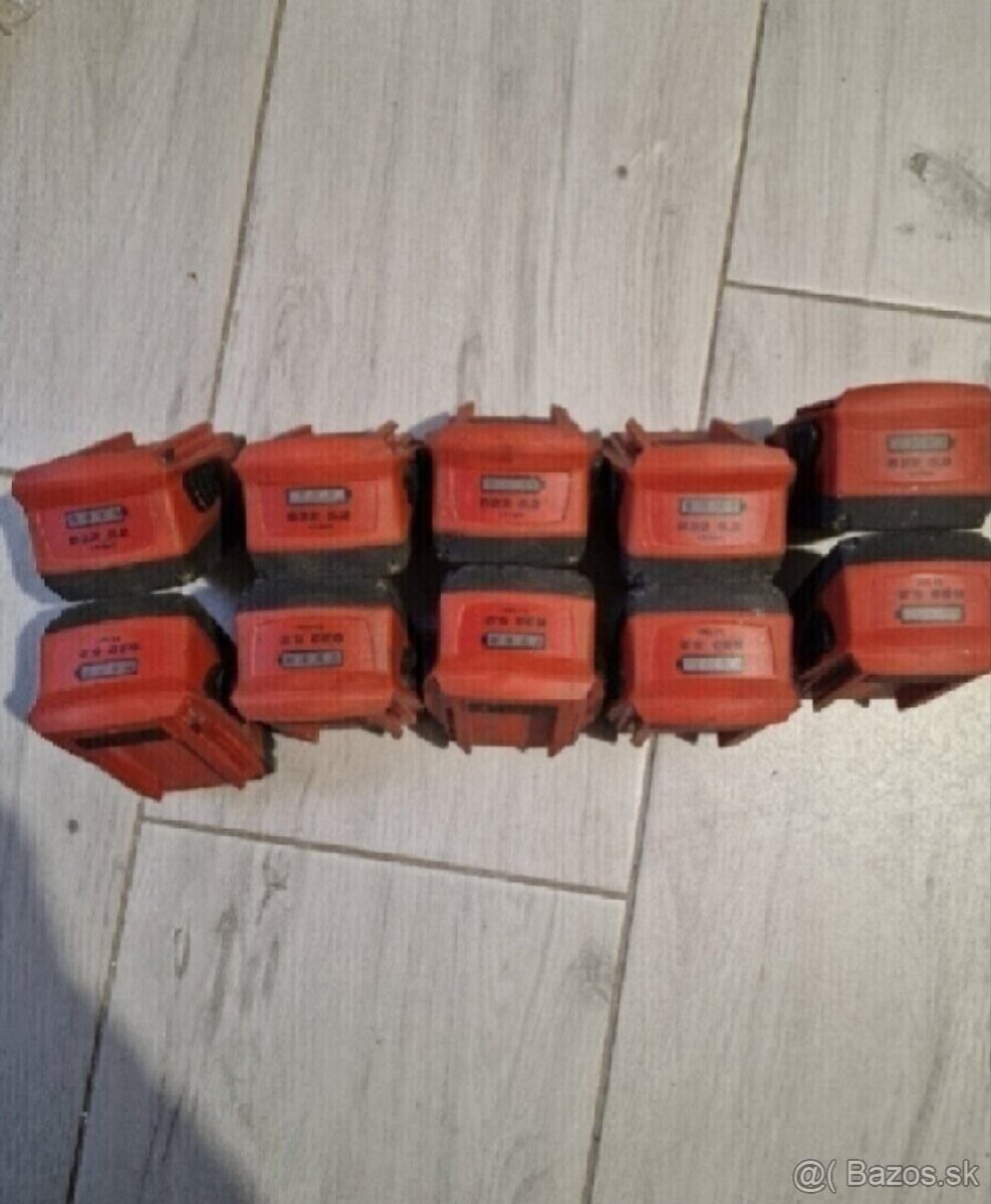 Hilti batérie 5,2 Ah.