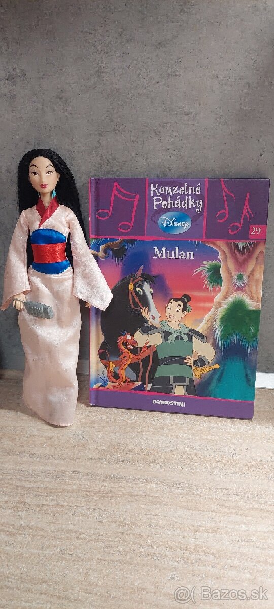 Barbie-Mulan a kniha