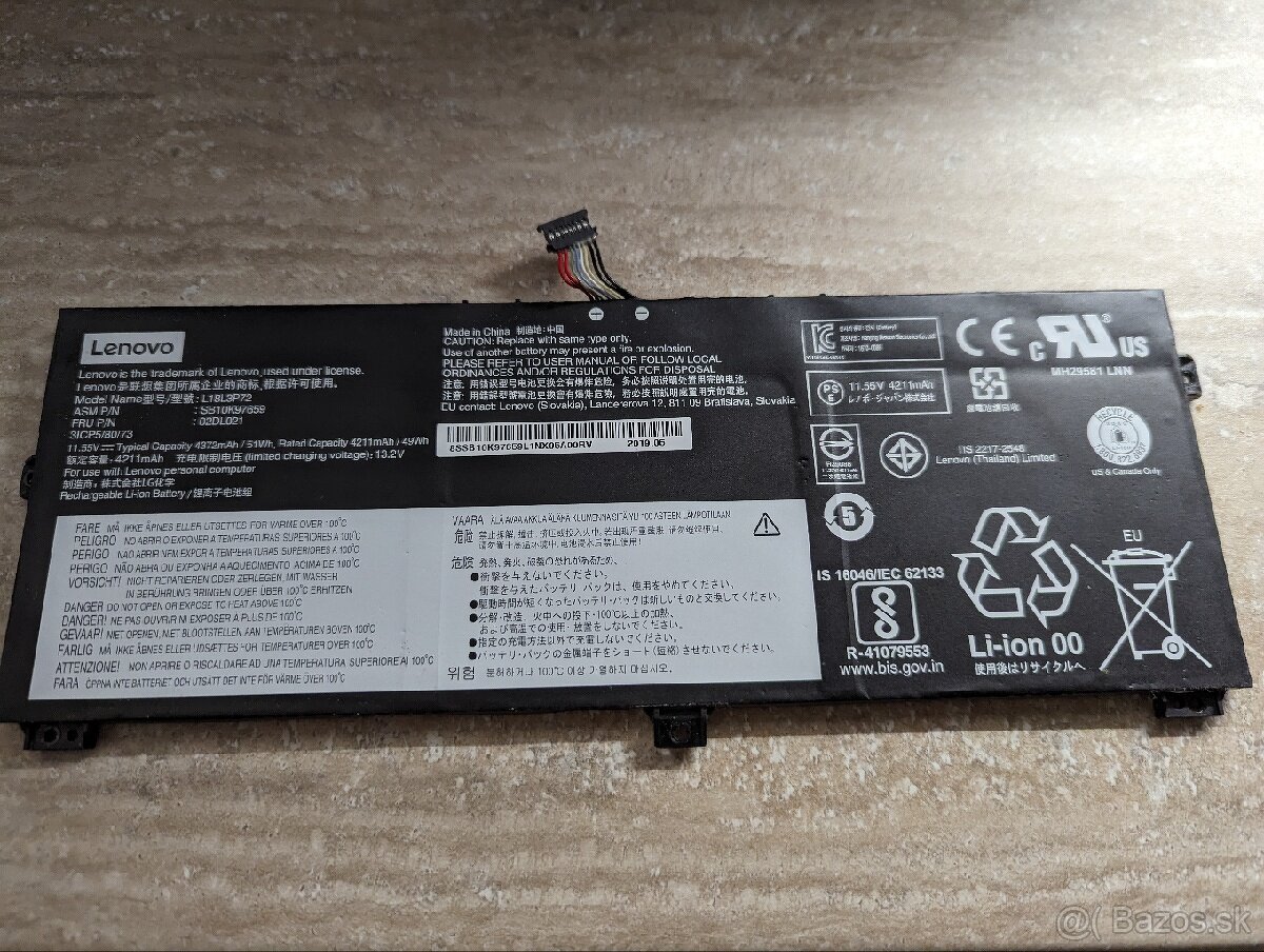 Batéria ThinkPad yoga X390