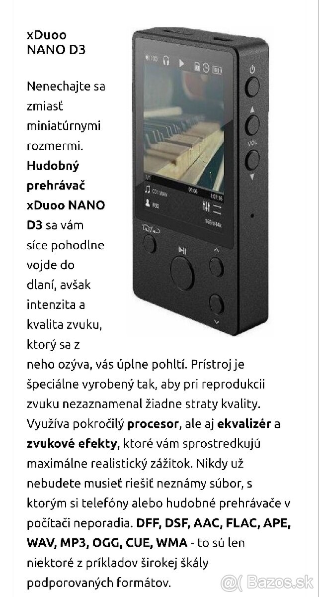 MP4 nano D3 8gb