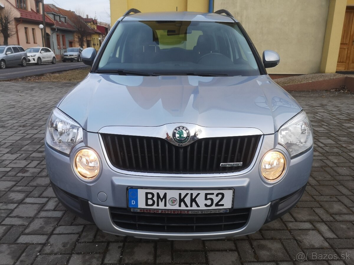 ŠKODA YETI 1.6 TDI 2012 ELEGANCE 105.000km NAVI