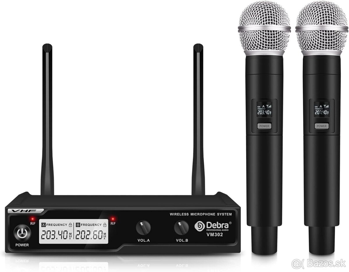 Bezdrôtový mikrofónny systém Debra Audio PRO VM302