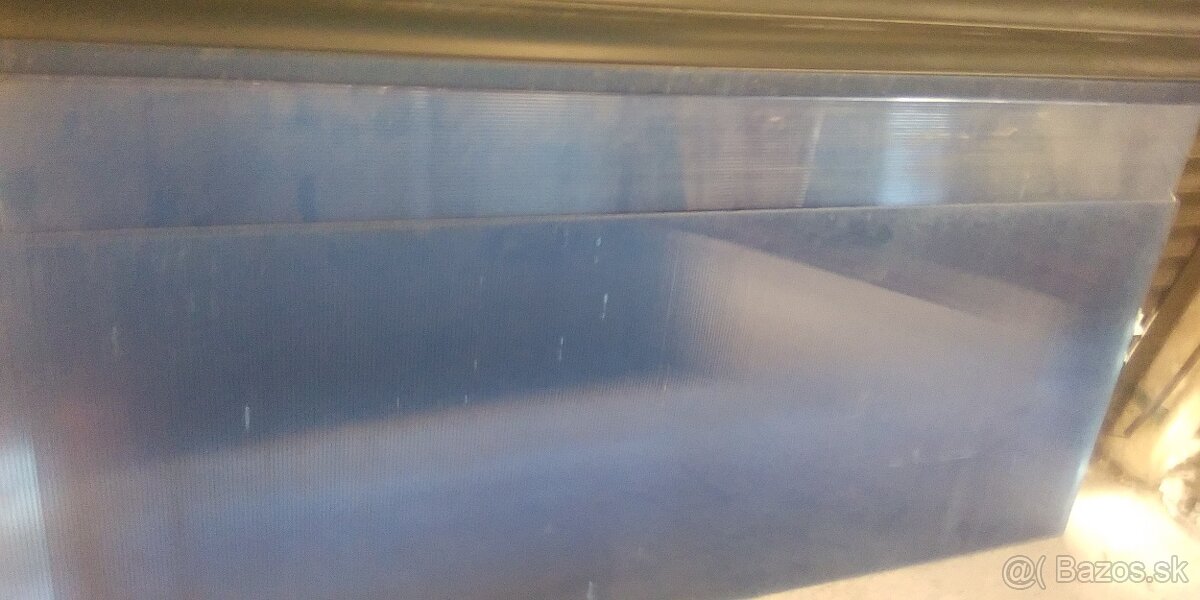 Lexan , polykarbonatova dutinkova doska -modrá