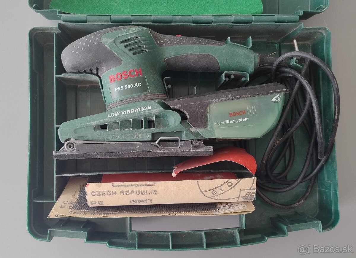 Bosch pss 200 vibračná brúska