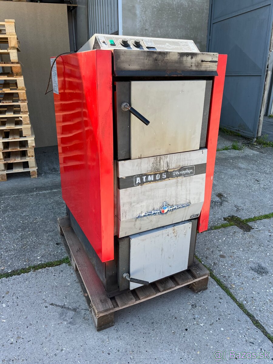 Kotol ATMOS drevoplyn DC70S + akumulačná nádrž 1000l