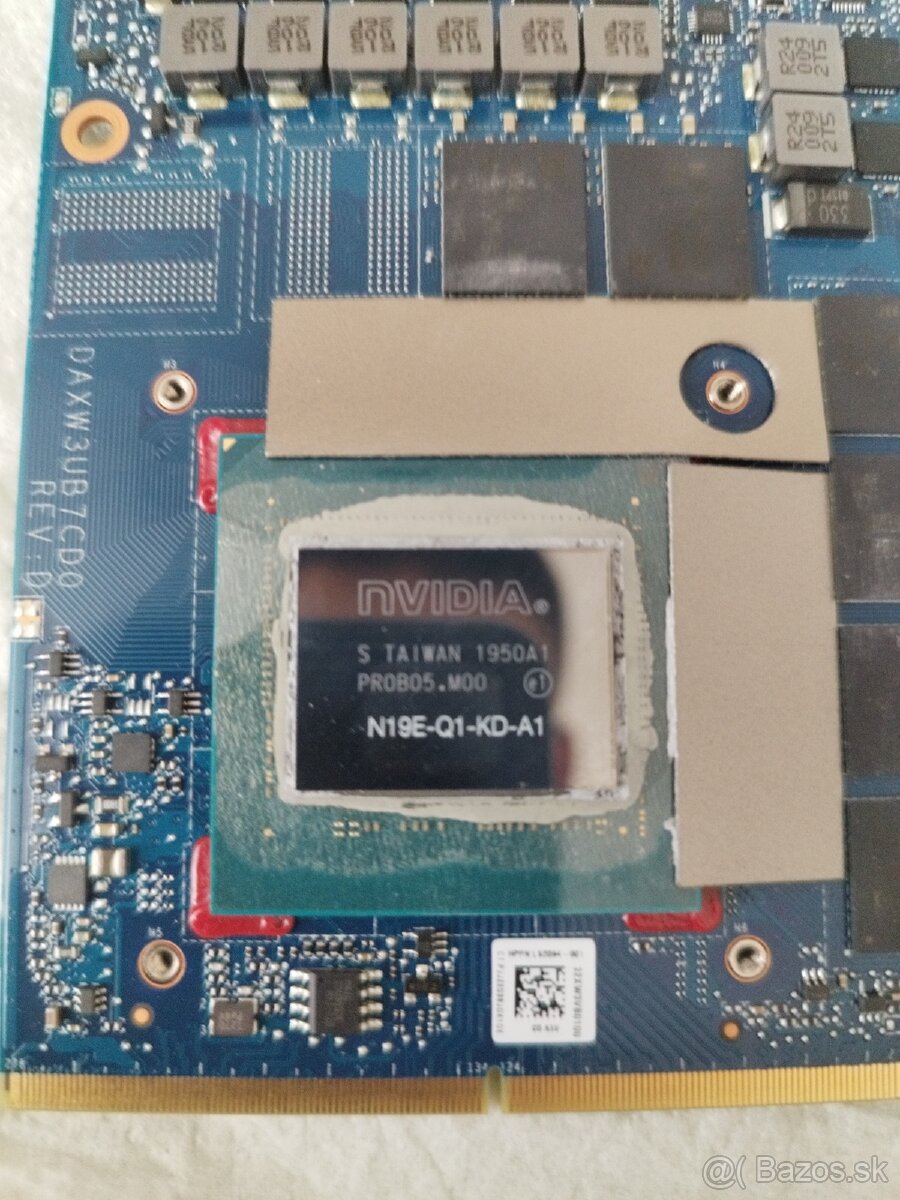 NVIDIA grafická karta do ntb