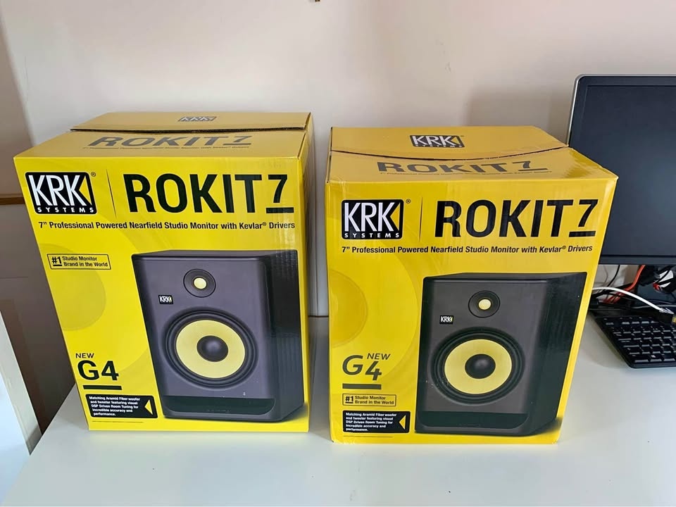 KRK Rokit RP7 G4 – ako nové, nepoužívané