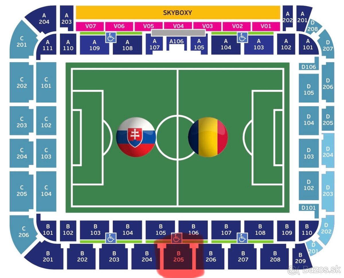 2 vstupenky Slovensko Rumunsko UEFA EURO UNDER21
