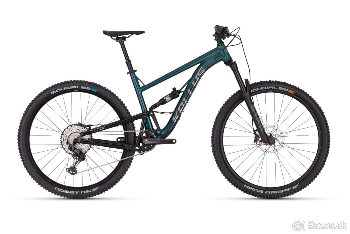Kellys Thorx 50 Emerald green celoodpruženy + GRATIS vybava