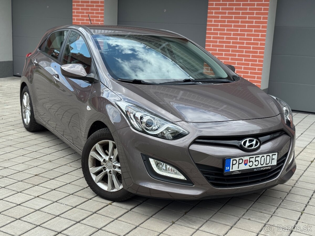 Hyundai i30 1.4i MPI Comfort, 73 kW, 61 700 km, 1. majiteľ,