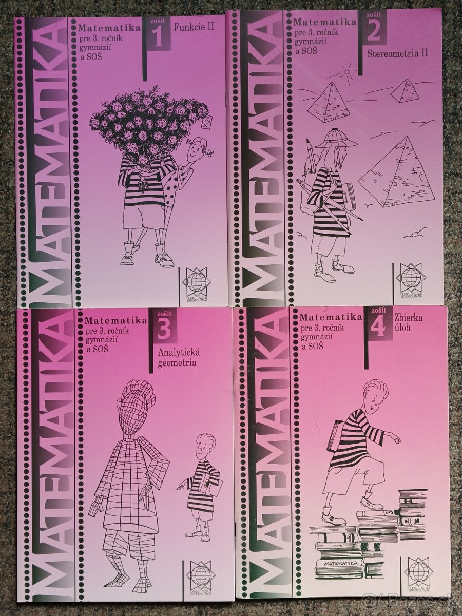 Matematika pre 3. ročník gymnázií a SOŠ 1, 2, 3, 4